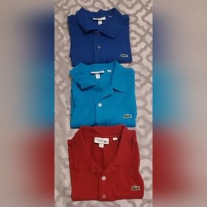 2 Classic fit and 1 sport fit polo
